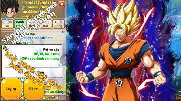 Ngọc Rồng Sao - Cực may khi đổi được pet víp nhất và mở 3000 túi dưa hấu !