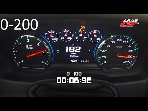 تسارع  و صوت شيفروليه تاهو ار اس تي  Chevrolet Tahoe RST Acceleration 2019