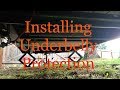 RV trailer - Installing Underbelly Protection (Part 1)