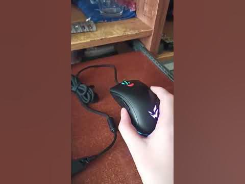 Моя новая и первая игровая мышка - YouTube