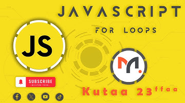 For Loops | JavaScript - Afaan Oromoo | Kutaa 23ffaa