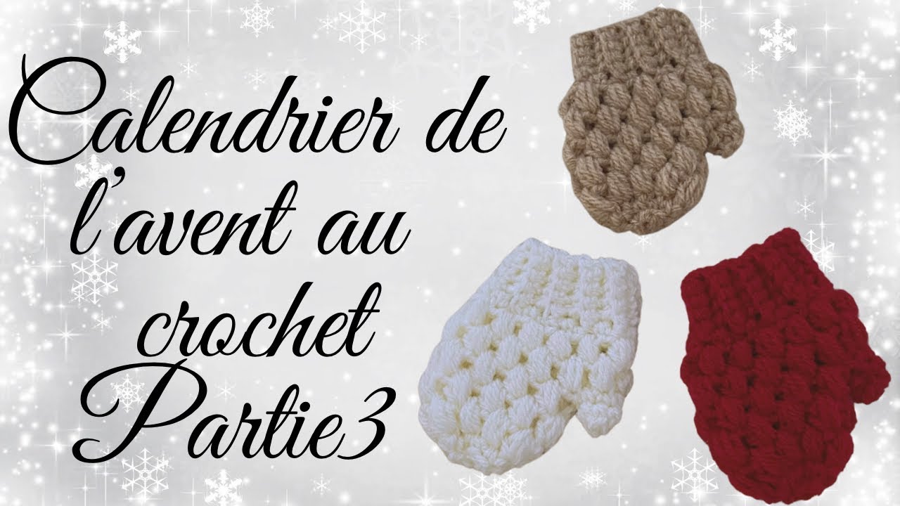 Calendriers De L'Avent Au Crochet 2025, Kit De Tricot