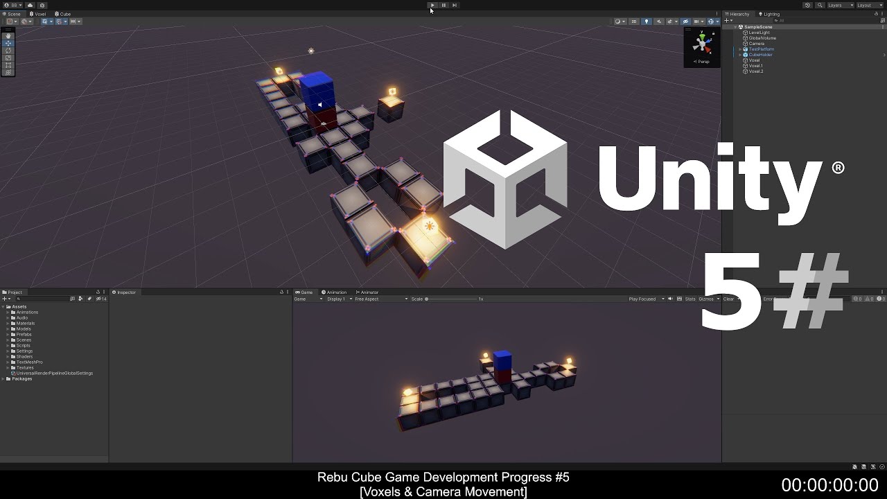 Ringcube Dev Rebu Cube Dev Progress #5 - Voxels & Camera Movement | Unity - YouTube