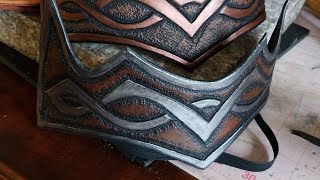 Leather Crown from Template Tutorial