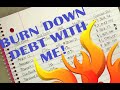 Burning Down Debt! My Debt Confession | Snowball/Avalanche Method | Budget | Deft Free Journey