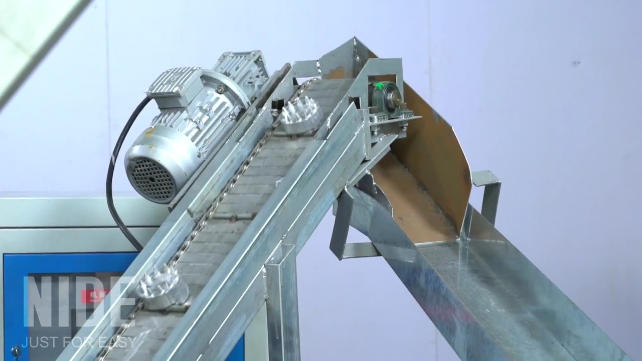 Automatic rotor aluminum diecasting machine YouTube