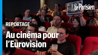 «C'est la plus grande fan zone de France » : un cinéma plein à craquer de fans de l'Eurovision