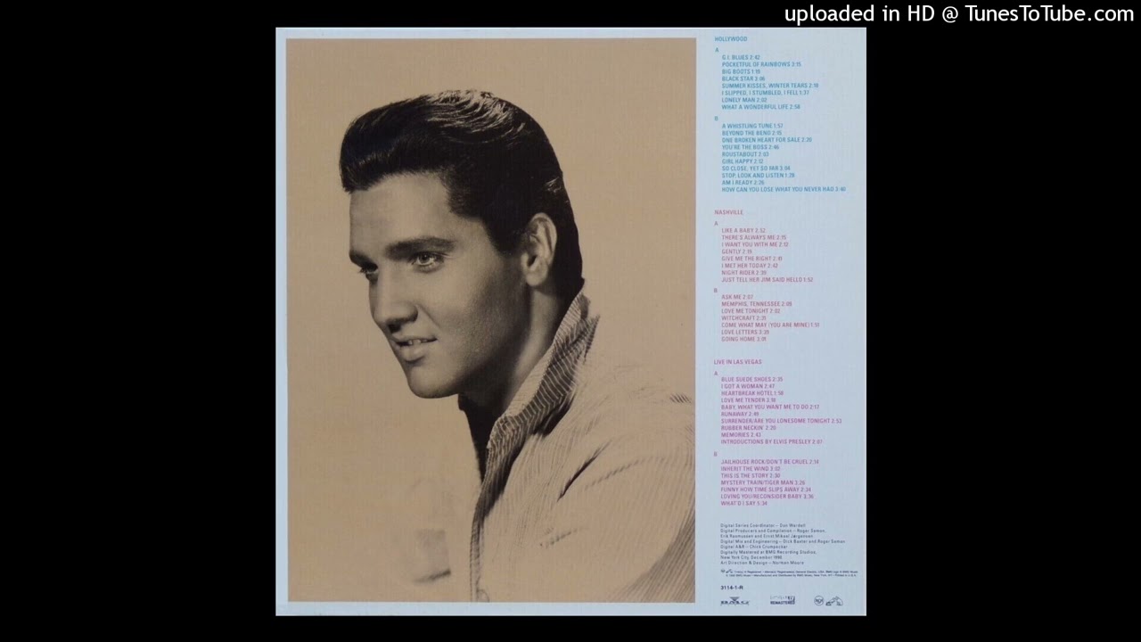 Elvis Presley - Love Letters (alternate takes 3, 4, 7) (RCA/BMG