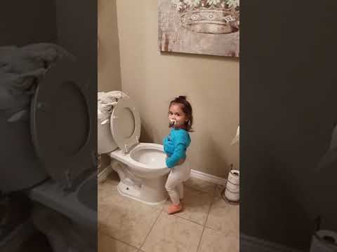 Potty training at it's finest!