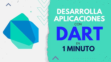 Aprende a hacer Apps con DART en 1 minuto ❕ Todo sobre Dart y Flutter