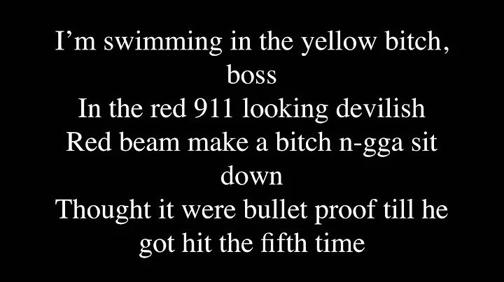 John (If I die today) - Lil Wayne ft. Rick Ross - Lyrics onscreen HD