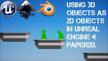 Unreal Engine 4 - Draw your own 2D objects for paper 2D