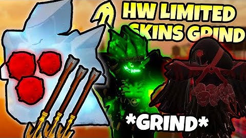 [YBA] Grinding to get LIMITED HW SKINS with ARROWS, ROKAS AND LUCKY ARROWS...