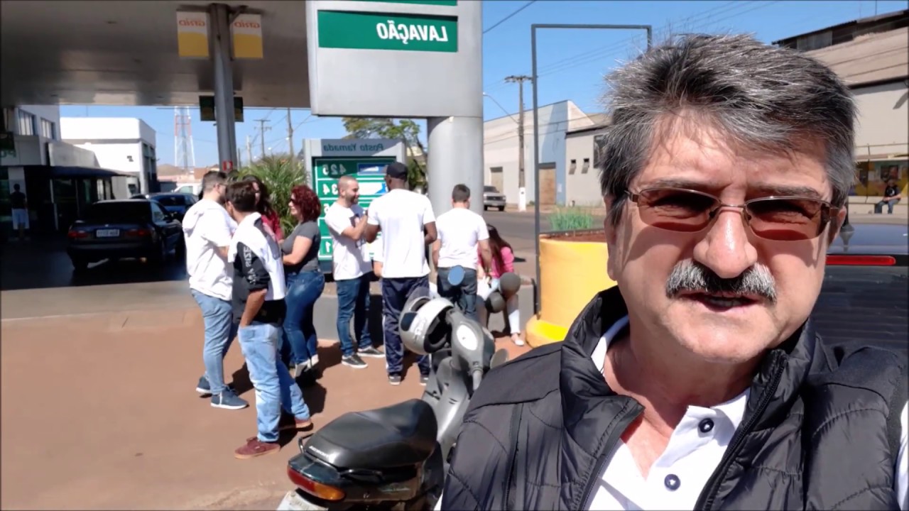 PROTESTO EM ROLÂNDIA EM FAVOR DE THIAGO BENDER paraná delta