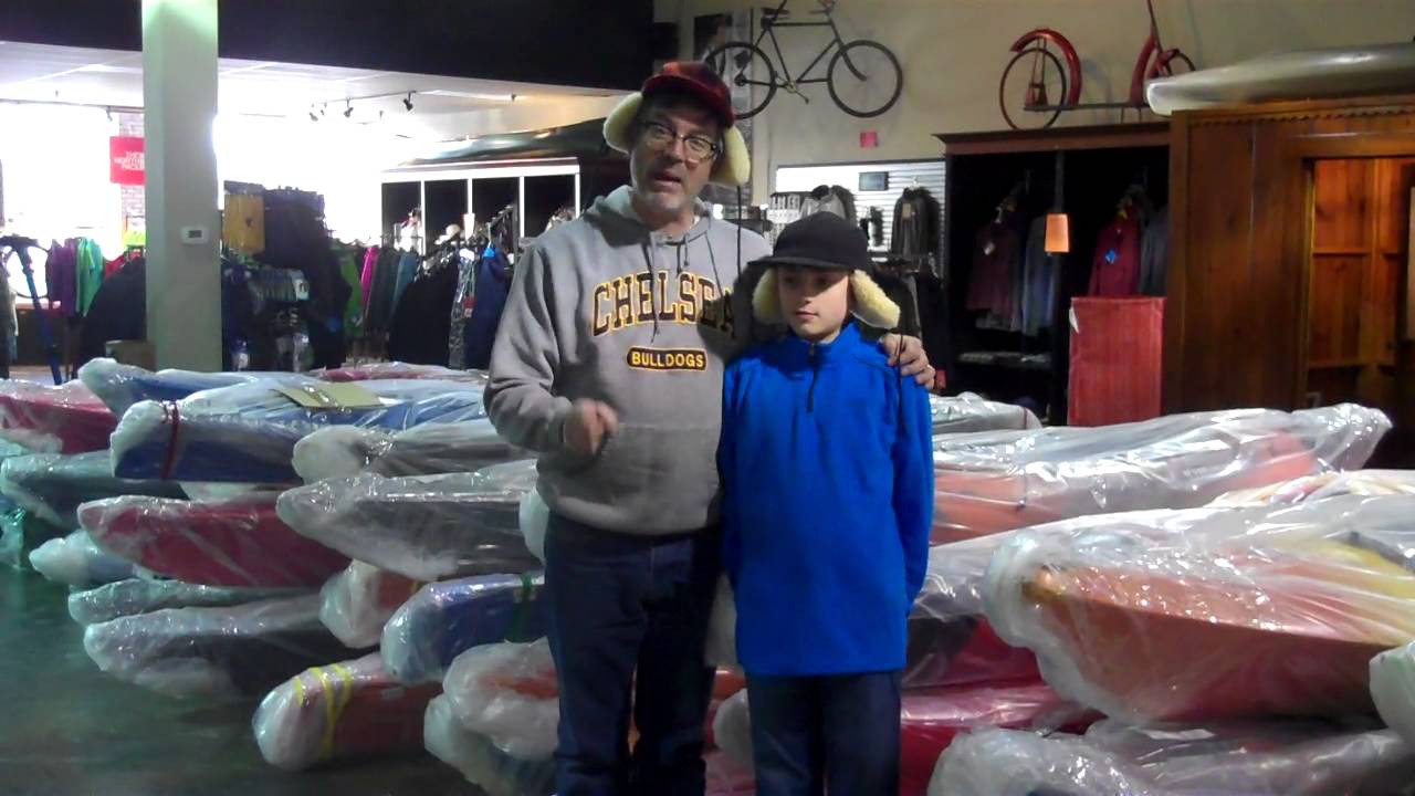 Kayak Blowout at Aberdeen Bike & Outdoors Jan-6 2014
