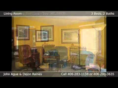 288 Humming Bird Lane, Troy, MT home video tour