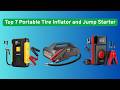 7 Best Portable Tyre Inflators &amp; Jump Starters (2026) — Emergency Car Saver