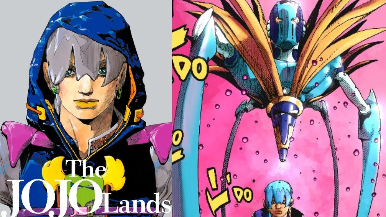 The JOJOLands is here! on X: CHAPTER 1: MECHANISM JoJo name: Jodio Joestar  Jodio's stand: November Rain Deuteragonist: Dragona Joestar Dragona's  stand: Smooth Operator JoBro #1: Jodio's senior (hot dog man) JoBro #