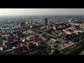 The city of Battambang, by drone of course...