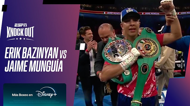 JAIME MUNGUÍA VS. ERIK BAZINYAN // RESUMEN PELEA