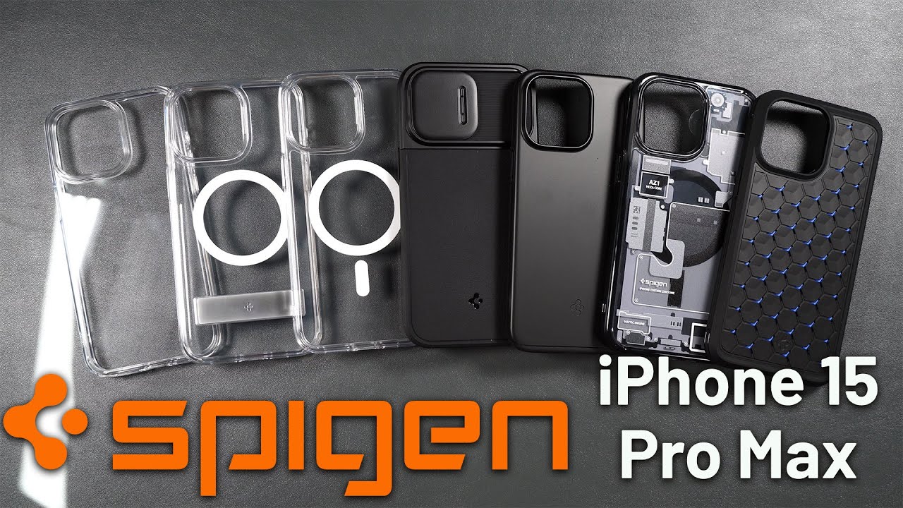 Some of the Best iPhone 15 Pro Max Cases by Spigen 