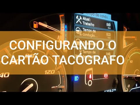 VIDEO 1 - CONFIGURANDO CARTÃO TACÓGRAFO PARA INICIAR VIAGEM