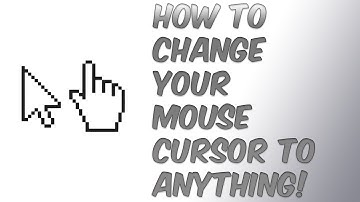 How to Change Your Mouse Cursor/Pointer To Anything! (Windows 7/8) 2015