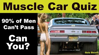 Can You Guess The MUSCLE CAR?...Or Do You SUCK Exhaust?