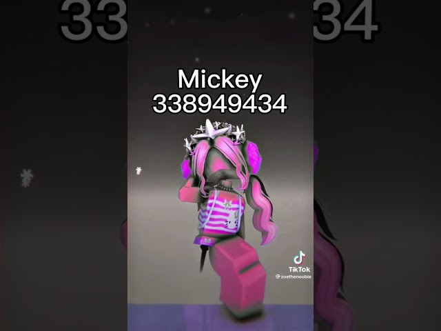 Roblox Music Id code - mickey class=