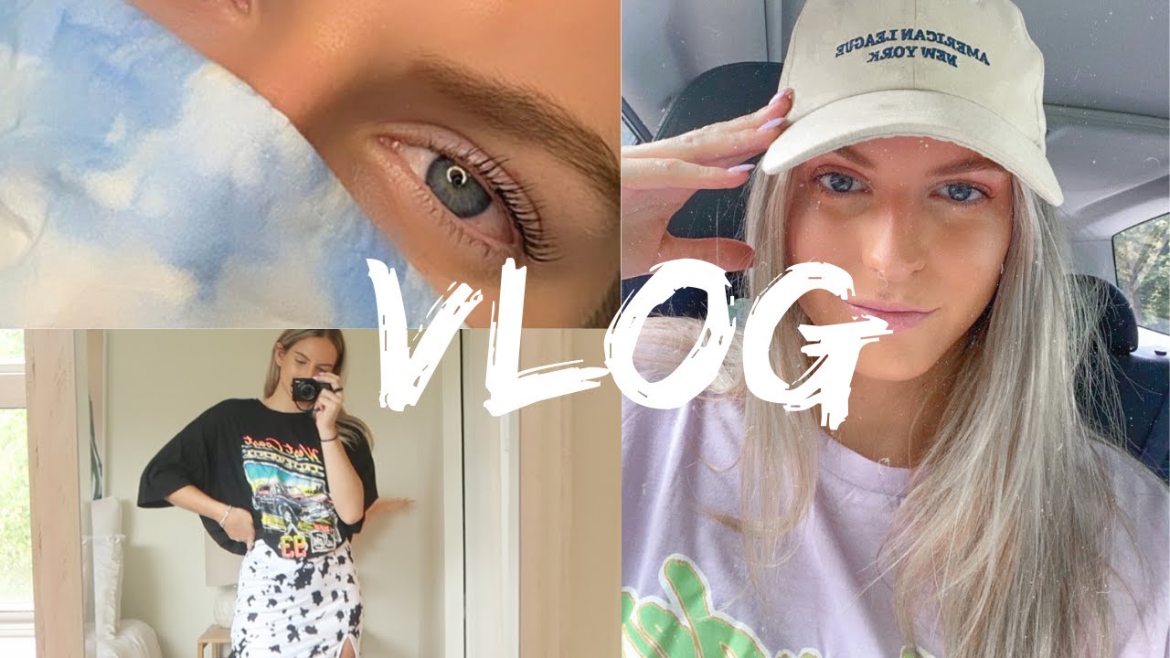 VLOG: Zaful haul & lash lift appointment