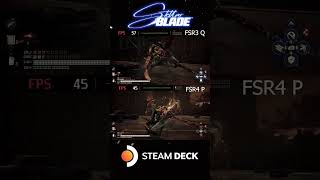 Stellar Blade Steam Deck Performance Test | FSR3 vs FSR4 #stellarblade #steamdeck #gaming