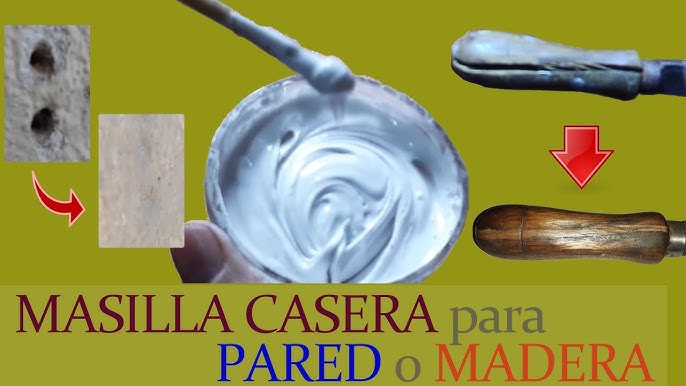 COMO HACER MASILLA PARA LA MADERA DE FORMA CASERA (Secretos Y Trucos) -  Luis Lovon 