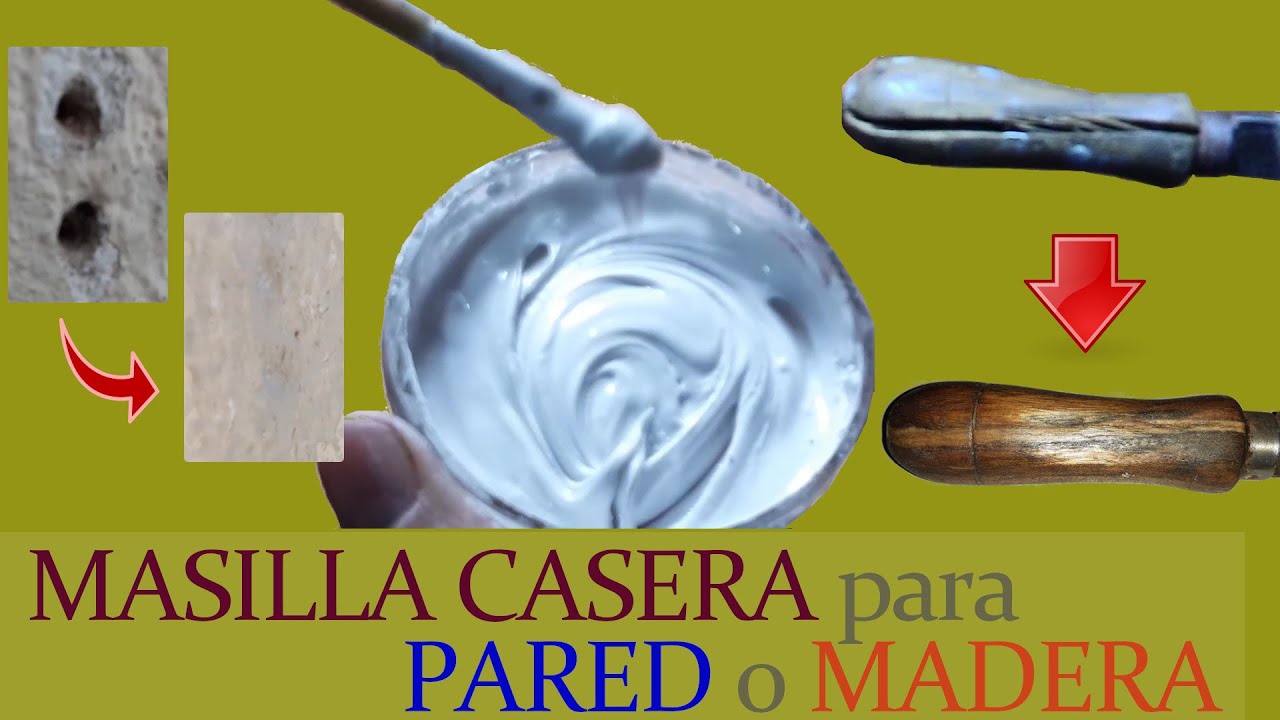 Cómo hacer masilla casera para sellar grietas, RESPUESTAS