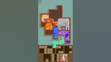 Funny Puzzle Cats 95 - Gameplay Walkthrough (iOS & Android) #shorts