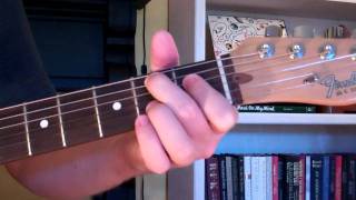 How To Play the B79 Chord On Guitar B 7th augmented 9th