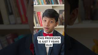 He Became a Professor at Just 7 Years Old!