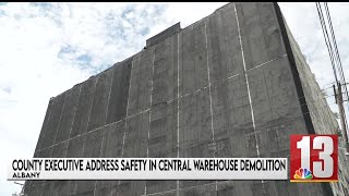 Albany County executive excited about opportunity demolition of old eyesore will bring