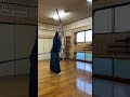 五尺刀を抜いてみた　体捌き　#shorts