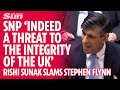 Rishi Sunak slams SNP as &#39;threat to the integrity of the United Kingdom&#39;