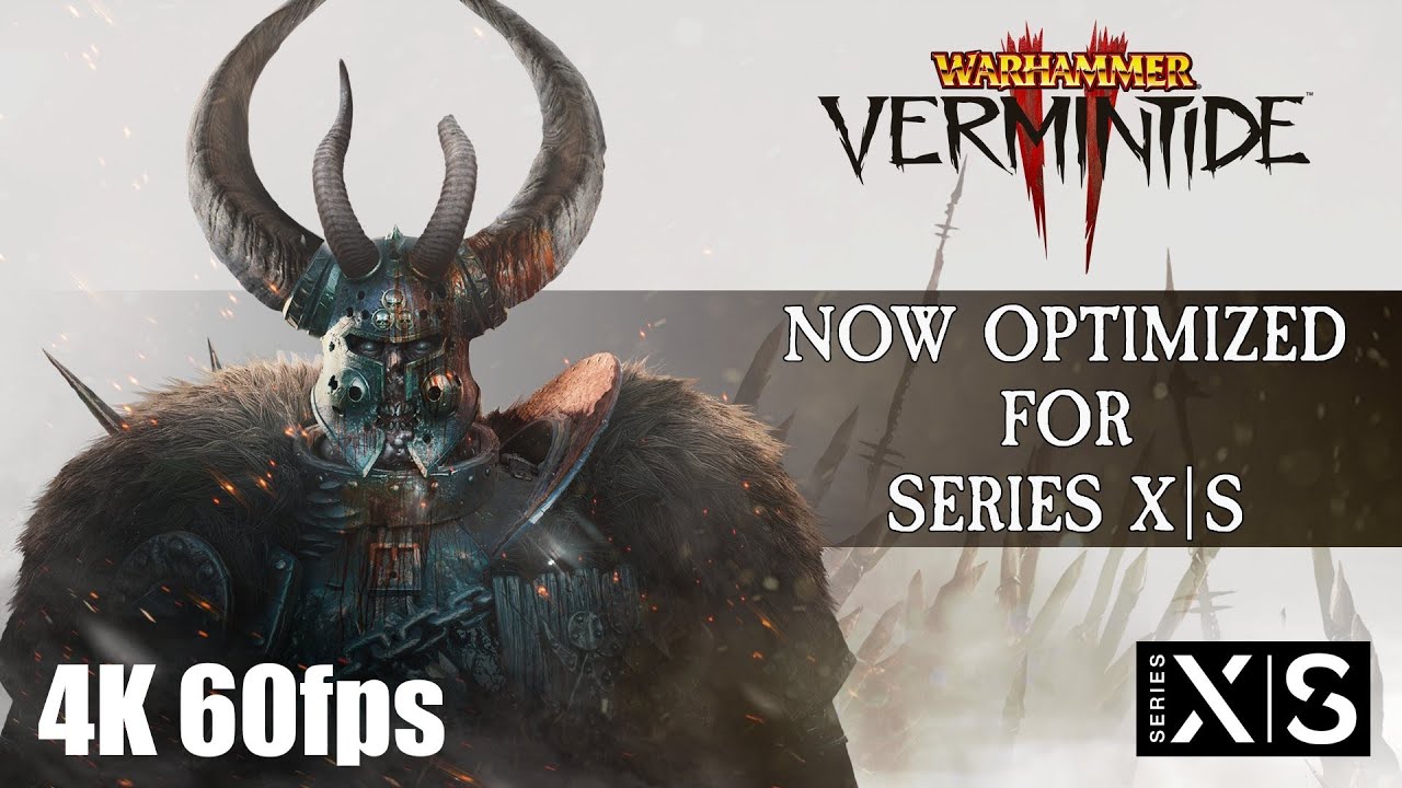 Series X Warhammer Vermintide 2 Prologue 4K 60fps - YouTube