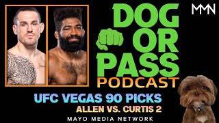 UFC Vegas 90 Picks, Bets, Props | Allen vs Curtis 2 Fight Previews, Predictions