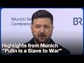 Zelensky Warns Europe – Russia's Nightly Missile Strikes Exposed | Munich 2026