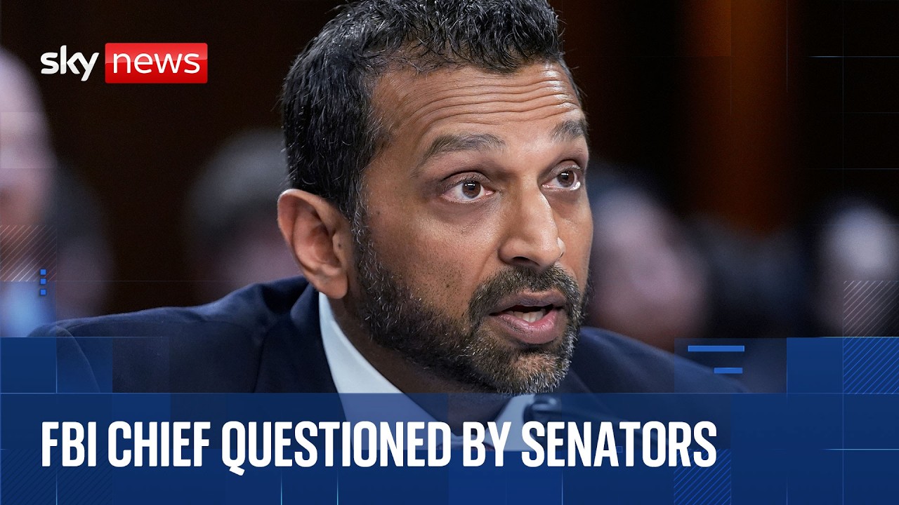FBI chief Kash Patel questioned by Senators