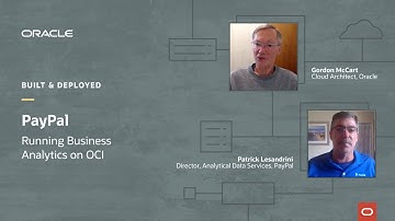 PayPal running business analytics on Oracle Cloud Infrastructure