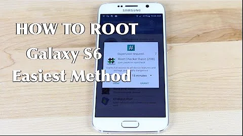 How To ROOT Galaxy S6 and S6 Edge [EASIEST METHOD]