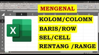 Mengenal Kolom Baris Sel Rentang | Tutorial Microsoft Excel