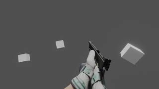 M1911 Reload and Shooting Animation [Blender]