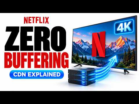 How Netflix Streams 4K With ZERO Buffering | What is a CDN?