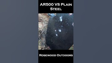 AR500 vs Steel Target 5.56 Comparison