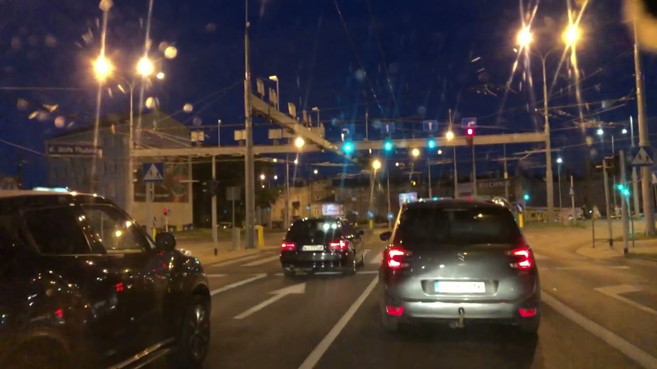 Jedziemy przez Lublin  We are going through Lublin